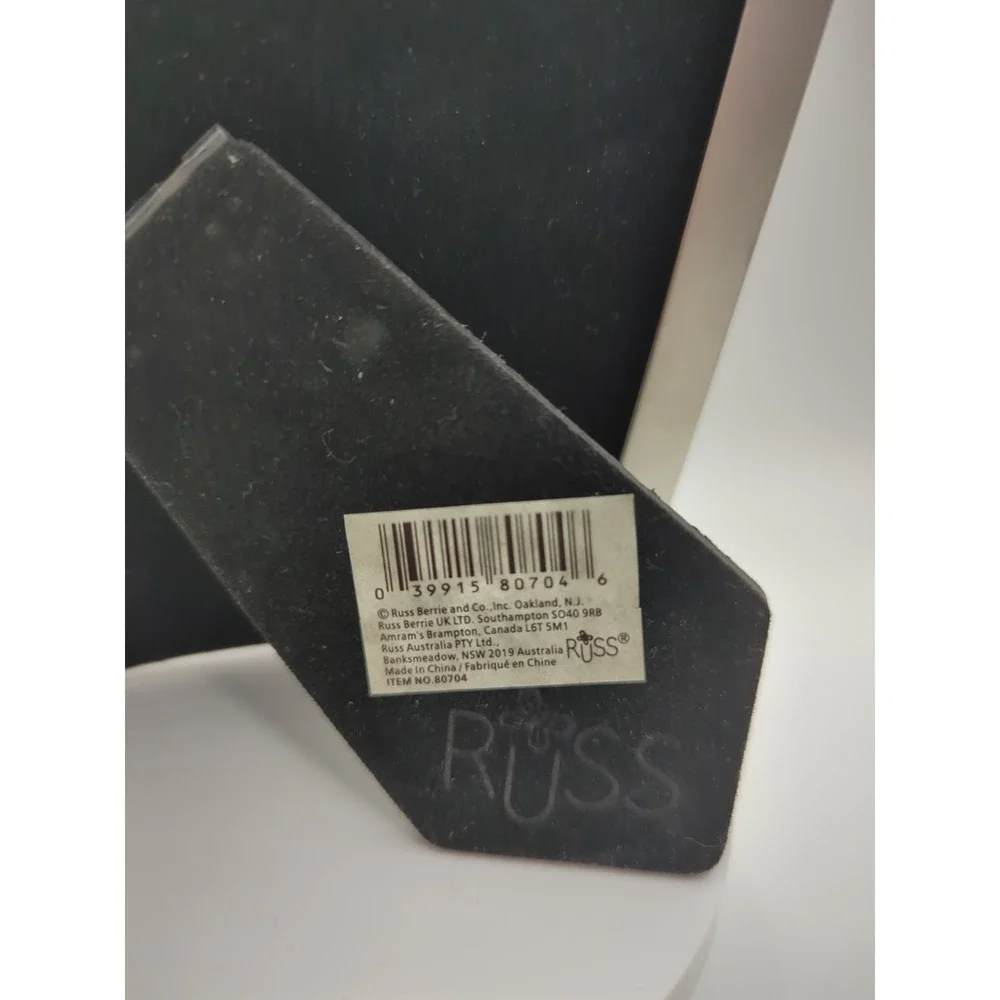 Russ Traveler's Journal Curved Photo Frame Silver Tone 4x4 80704